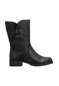 Ghete casual - dama - Z9571-00 negru - piele naturala - Negru