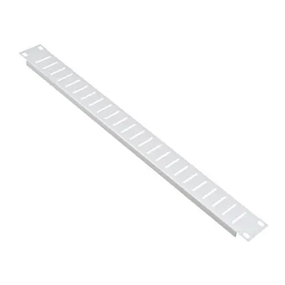 Panou orb 19, cu șurub, 1U, RAL7035, ventilat