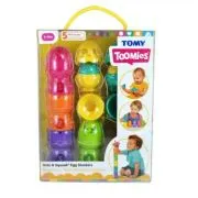 Joc cu Oua si Forme Colorate, Tomy