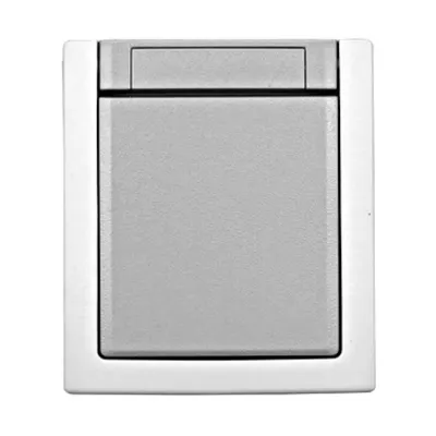 Buton cu 1ND, 10A, PT, cleme elastice, IP54