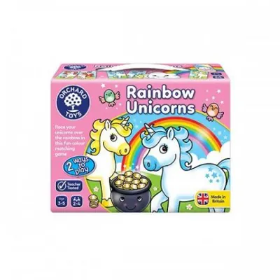 Joc educativ Unicornii Curcubeu RAINBOW UNICORNS