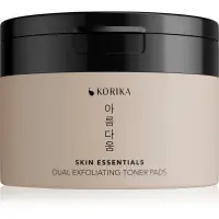 KORIKA Skin Essentials Dual Exfoliating Toner Pads dischete exfoliante duble 20 buc