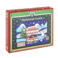 Puzzle de Crăciun, Moxy, 35 piese, căsuța cu turtă dulce, pentru copii +3 ani