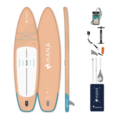 Stand-Up Paddle HANA 11’2 California Pack Culoare Piersică + Husă pentru telefon
