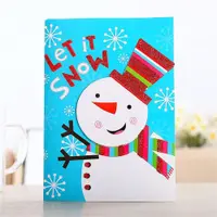 Felicitare muzicală Crăciun - Hai la zăpadă - Default Title