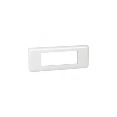 Placa Mosaic - 6 modul orizontal - alb