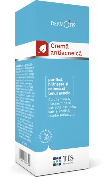 Crema antiacneica Q4U, 50ml, Tis Farmaceutic