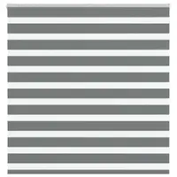 vidaXL Jaluzea tip zebra gri închis lățime țesătură 145,9 cm poliester