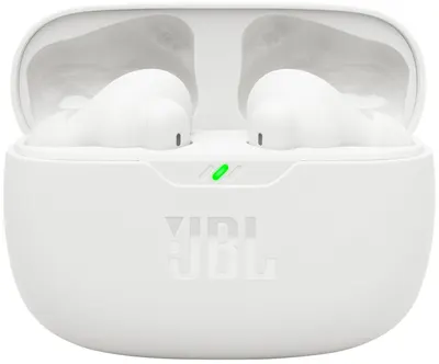 Căști fără fir JBL - Vibe Beam 2, TWS, ANC, alb