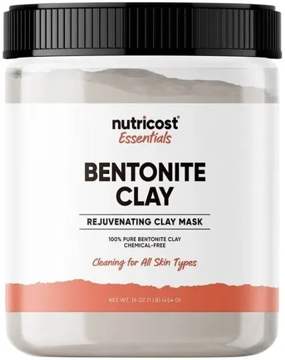 Essentials Bentonite Clay, 454 g, Nutricost