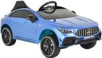 Mașinuță electrică Mercedes - AMG CLA 45, albastru