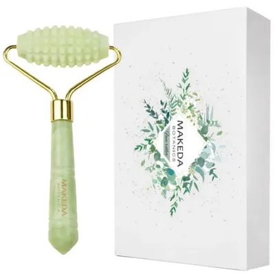 Makeda Botanics Rolă facială în relief, jad