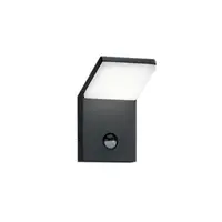 Aplica Pearl 1x9W LED 900lm 3000K pentru exterior, cu senzor de miscare