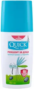 Repelent împotriva țânțarilor și căpușelor Quickline - 100 ml