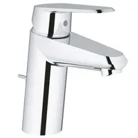 Baterie lavoar Grohe Eurodisc Cosmopolitan 33190002, 3/8 inch, monocomanda, marimea S, cartus ceramic, evacuare cu tija, Crom