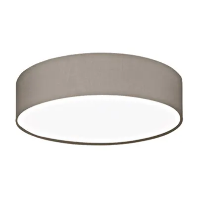 Ceiling luminaire Pasteri Pro 1 x 60W taupe IP20