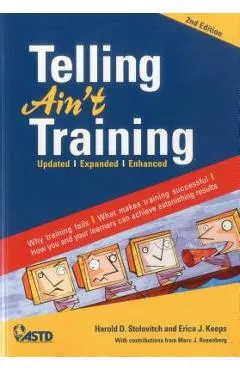 Telling Ain't Training