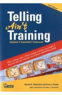 Telling Ain't Training