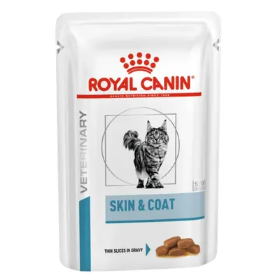 Royal Canin Cat Dieta Plic Skin&Coat 12 x 85 g