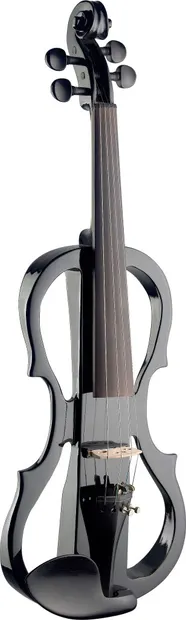 Vioara electrica Stagg - EVN X-4/4, negru