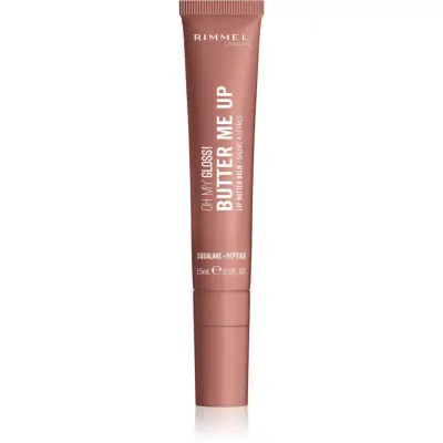Rimmel Oh My Gloss! Butter Me Up Balsam de buze hidratant culoare 008 Pumpkin Spice 15 ml