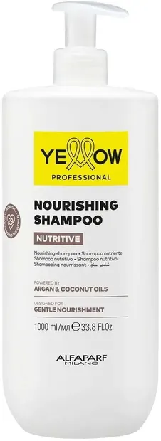 Alfaparf Yellow Nutritive Șampon nutritiv cu argan și nucă de cocos, 1000 ml