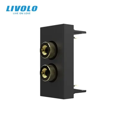 Modul priza sunet, tip banana, 1M Negru