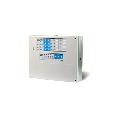Centrala de incendiu conventionala 8 zone Bentel J408-WEXT, 30 detectoare/zona, modul de stingere incorporat