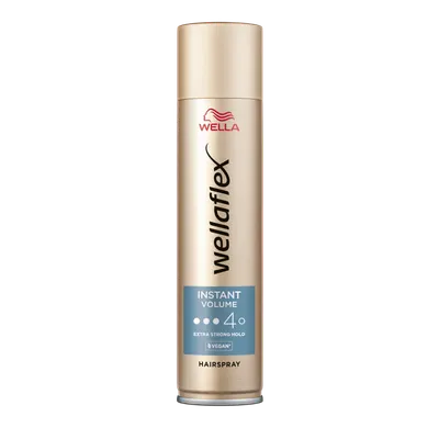 Fixativ cu grad de fixare 4 Instant Volume Boost Wellaflex, 250ml, Wella