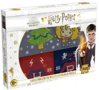 Puzzle Winning Moves din 1000 de piese - Harry Potter și Crăciunul în lumea fermecată