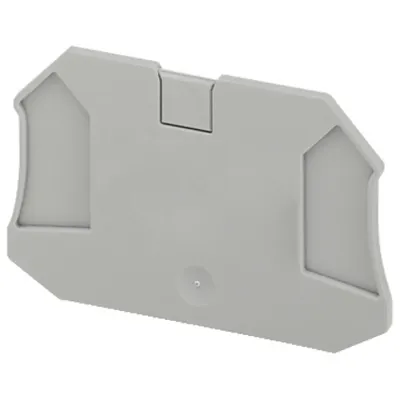 Capac Final Pentru Bloc Terminal Cu Un Singur Nivel, Cu Surub 2X2, 2.2mm²