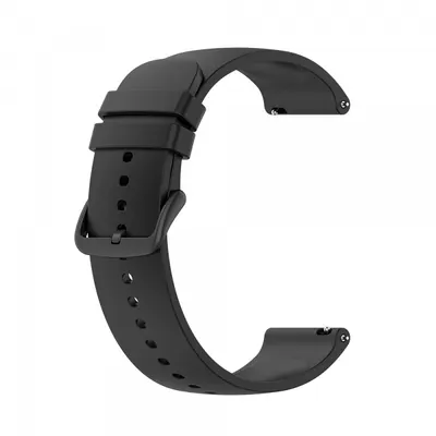 Curea Techsuit W001 pentru Samsung Galaxy Watch / Huawei Watch Series, Neagra