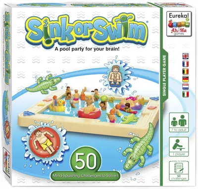 Joc de societate solo Sink or Swim - Pentru copii