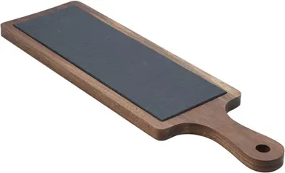Platou pentru servire Estia – cu gravură laser, 44 x 12 cm
