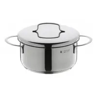 Oală din oțel inoxidabil cu capac WMF Cromargan® Mini, ⌀ 16 cm