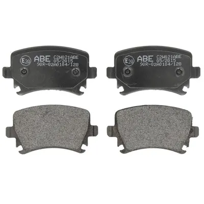 Set Placute Frana Spate Abe Volkswagen Scirocco 2008-2017 C2W021ABE