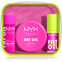 NYX Professional Makeup Fat Oil Body set pentru corp cu parfum Suga Baddie 3 buc