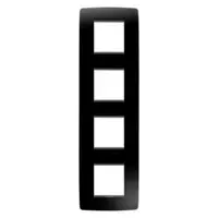 Placa ornament CProiector HORUS ONE - IN TECHNOPOLYMER - 2+2+2+2 modul VERTICAL - TONER BLACK - CProiector HORUS