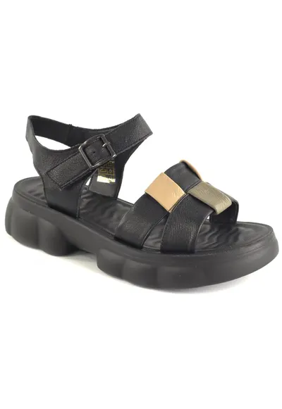 Sandale dama piele naturala J9J980009A 01 N - Negru