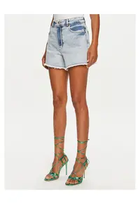 Pantaloni scurti denim dama - albastru -