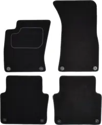 Covorase auto (set, velur, 4 bucati, culoare negru) AUDI A8 intre 2002-2010