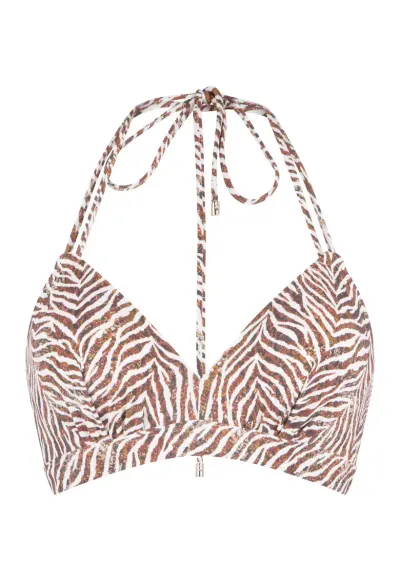 Sutien de baie triunghiular cu model 31455 - Multicolor