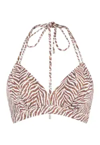 Sutien de baie triunghiular cu model 31455 - Multicolor