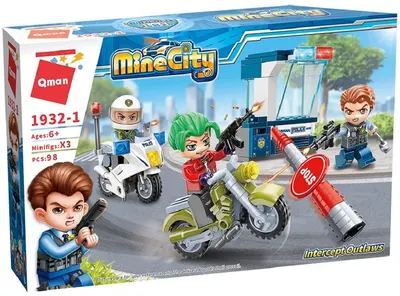 Set de construit Qman - Prinzatorii infractorilor