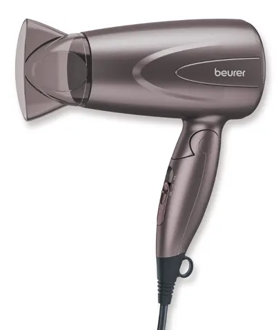 Uscător de păr Beurer - HC 17, 1 300 W, 2 viteze, gri