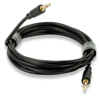 Cablu QED - Connect, 3,5 mm/3,5 mm, 3 m, negru