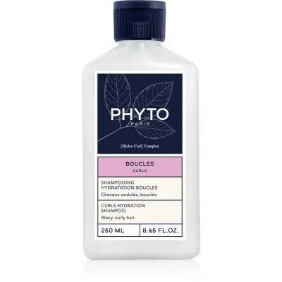 Phyto Curls Hydratation Shampoo sampon hidratant pentru par ondulat si cret 250 ml