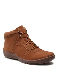 Pantofi barbati - 5904862007304 - Piele nabuc - Maro - Maro