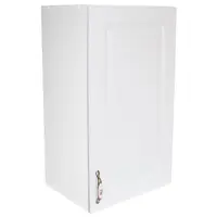 Corp superior 40 cu 1 usa Zebra MDF alb Mat drept