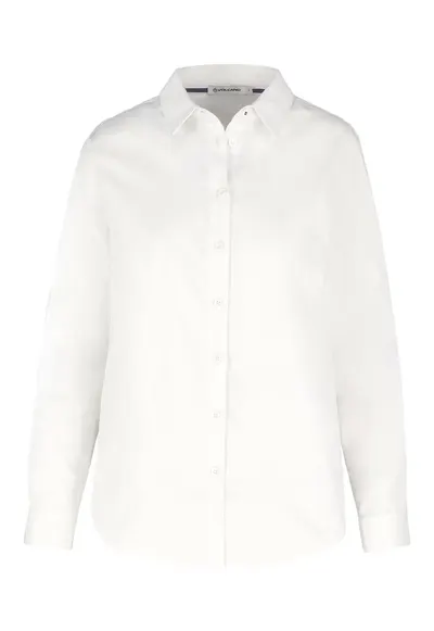 Camasa pentru femei K-Swan - alb - din bumbac - Regular Fit